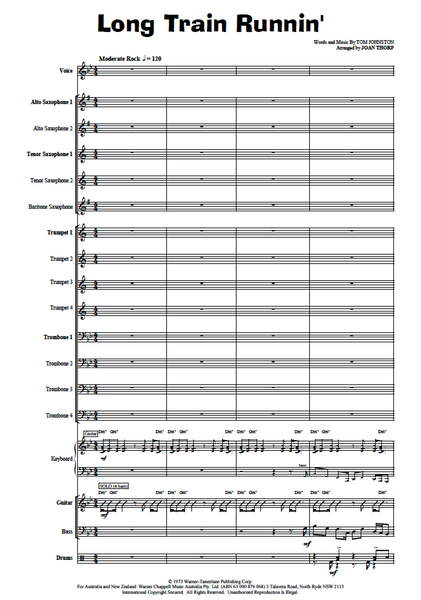 Long Train Runnin' - PDF