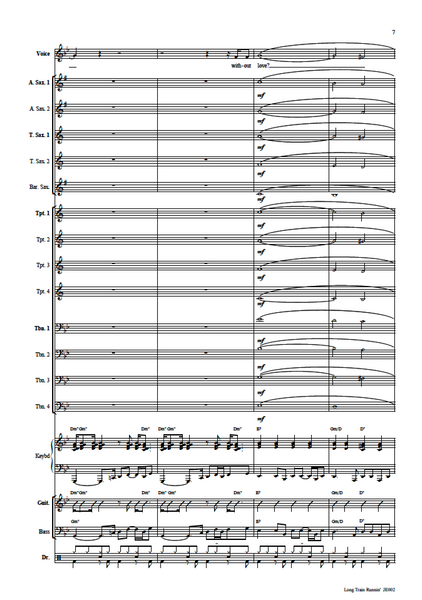 Long Train Runnin' - PDF