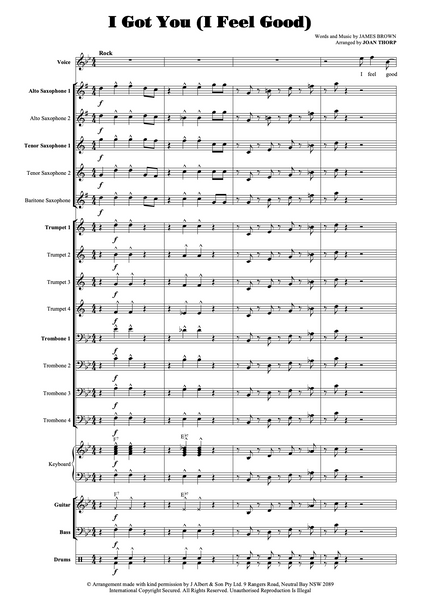 I Got You (I Feel Good) - PDF