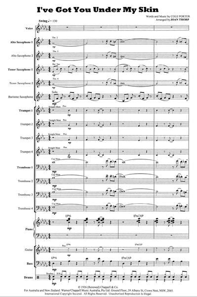 I've Got You Under My Skin - PDF