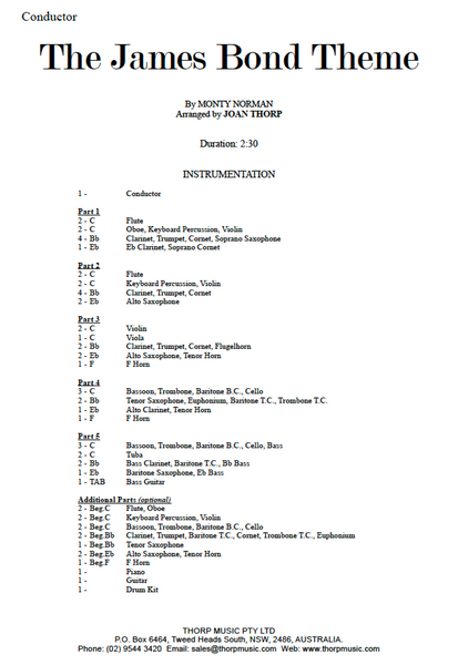 The James Bond Theme