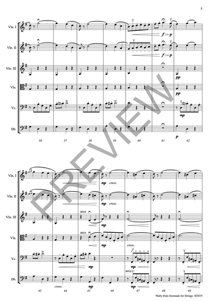 Waltz from Serenade for Strings (Tchaikovsky)
