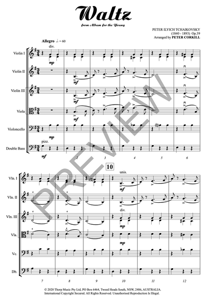Waltz from Album for the Young (Tchaikovsky)