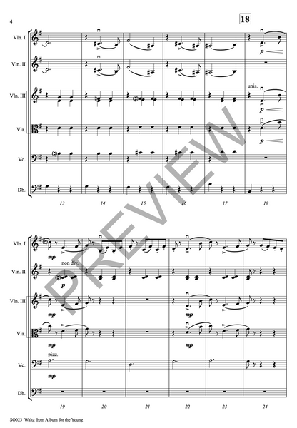 Waltz from Album for the Young (Tchaikovsky)