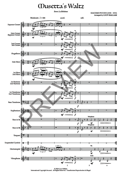 Musetta's Waltz - PDF
