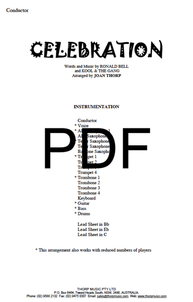 Celebration - PDF