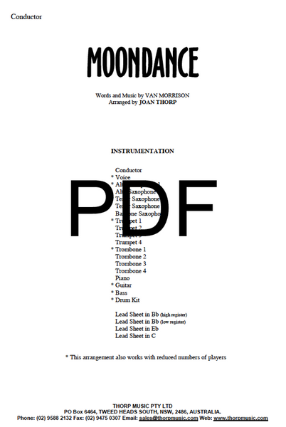 Moondance - PDF