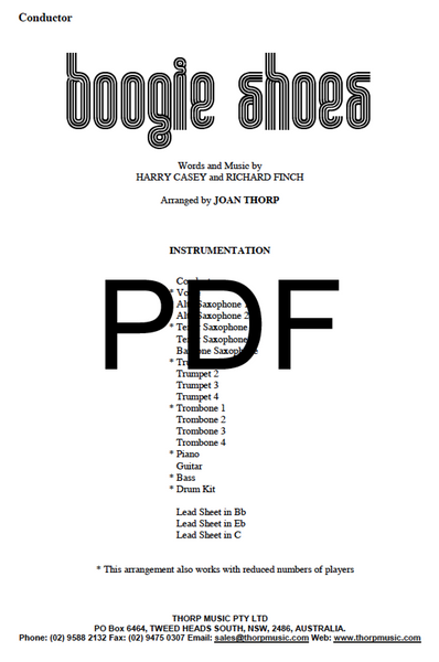 Boogie Shoes - PDF