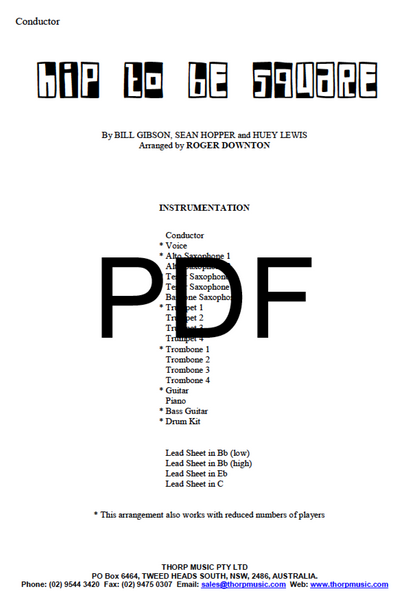 Hip to be Square - PDF