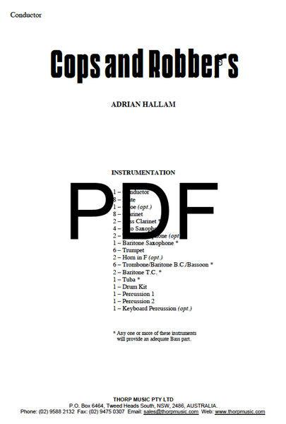 Cops and Robbers - PDF