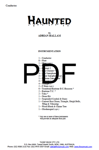Haunted - PDF