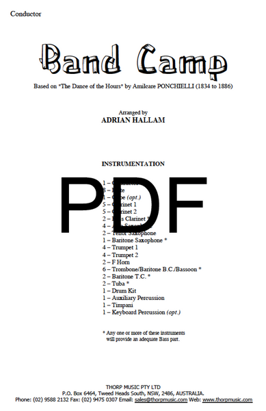 Band Camp - PDF