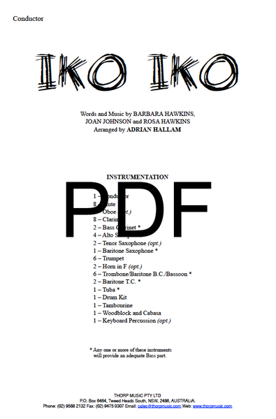 Iko Iko - PDF