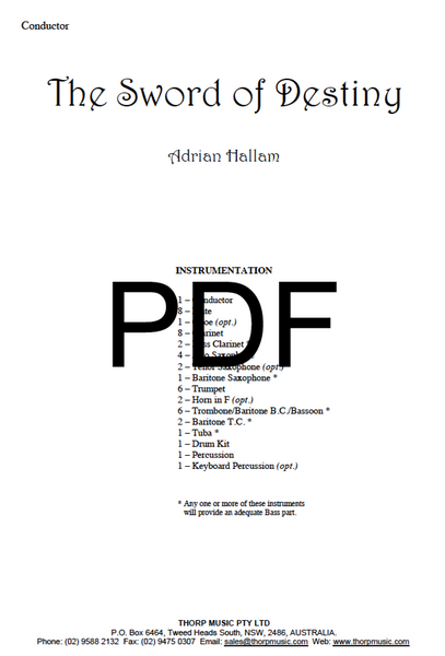 The Sword of Destiny - PDF
