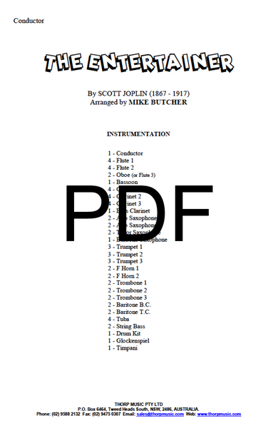 The Entertainer - PDF