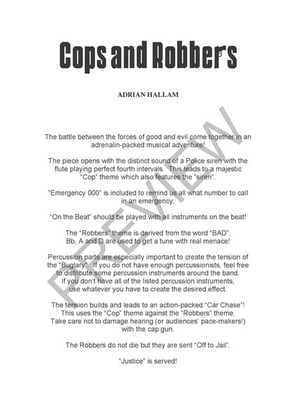 Cops and Robbers