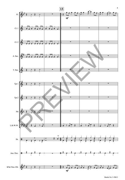 Mambo No.5 (..a little bit of) - PDF