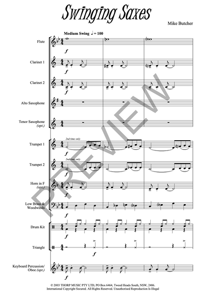 Swinging Saxes