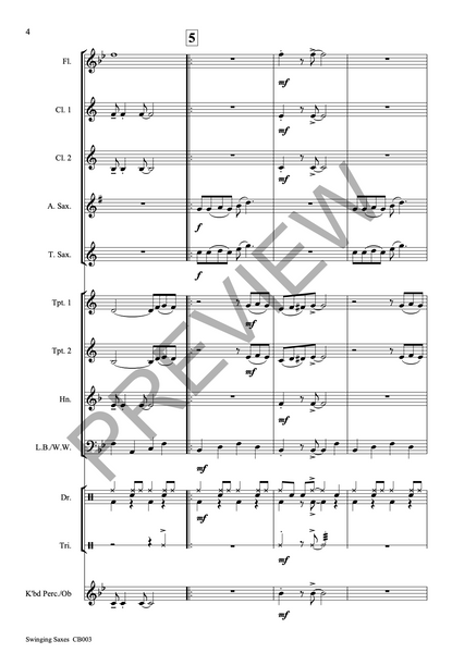 Swinging Saxes