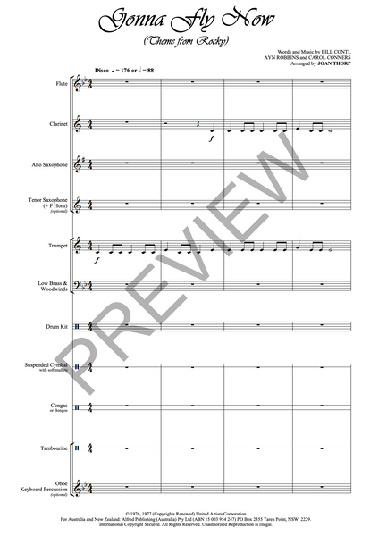 Gonna Fly Now (Theme from Rocky) (Grade 1) - PDF