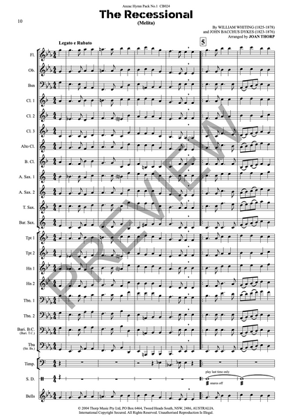 Anzac Hymn Pack No.1