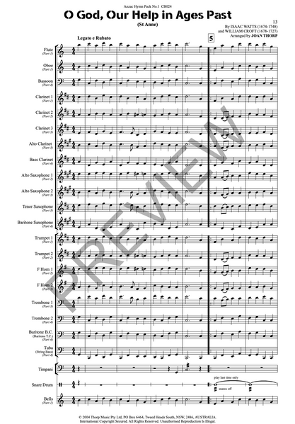 Anzac Hymn Pack No.1