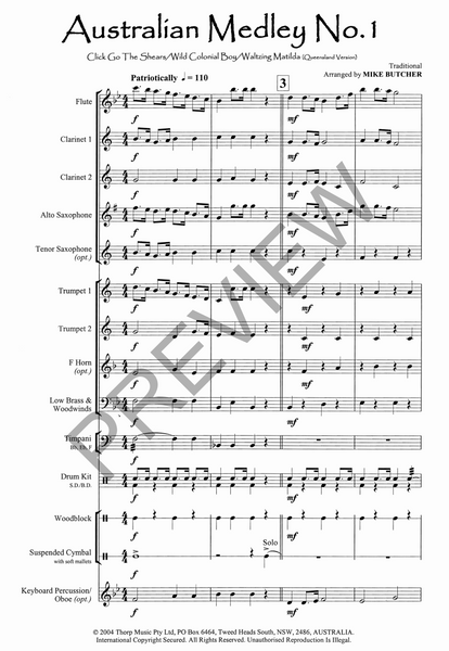 Australian Medley No.1
