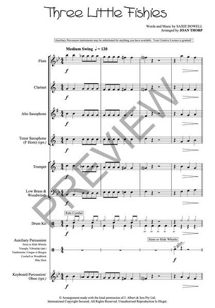 Three Little Fishies - PDF