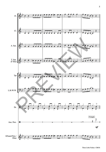 Three Little Fishies - PDF