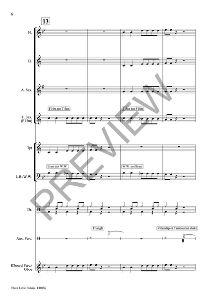 Three Little Fishies - PDF