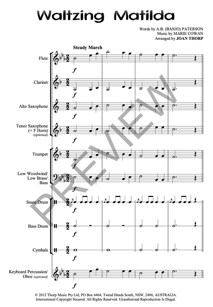 Waltzing Matilda - PDF