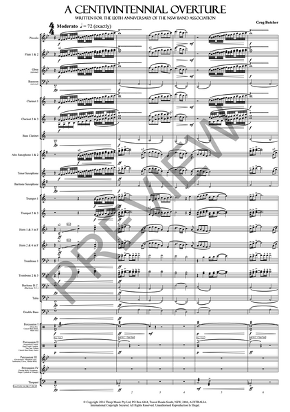 A Centivintennial Overture