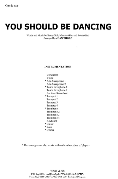 You Should Be Dancing