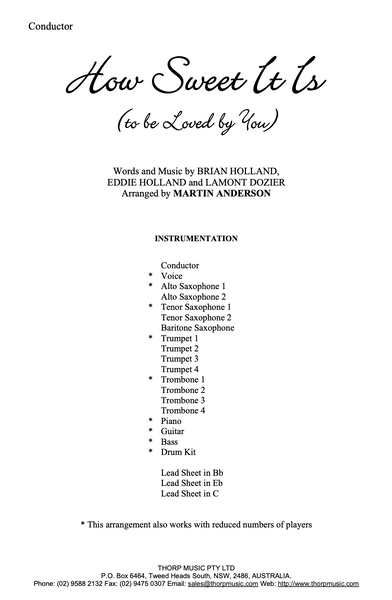 How Sweet It Is (to be Loved by You)