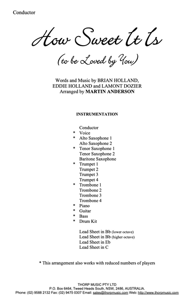 How Sweet It Is (to be Loved by You)