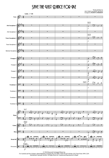 Save the Last Dance for Me - PDF