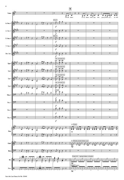 Save the Last Dance for Me - PDF