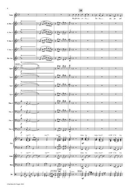 It Had Better Be Tonight