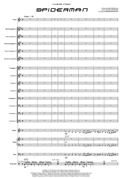 Spiderman, Theme from - PDF