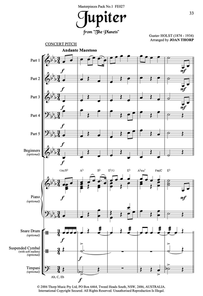 Masterpieces Pack No.1