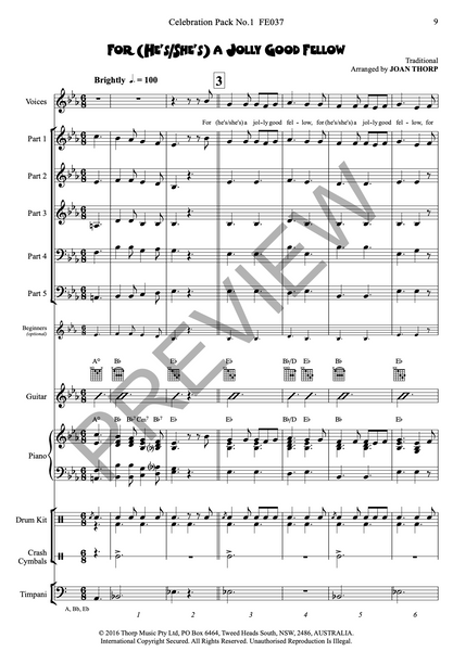 Celebration Pack No.1