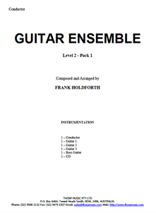Guitar Ensemble sheet music Level 2 Pack 1