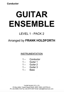 Guitar Ensemble sheet music Level 1 Pack 2