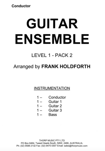 Guitar Ensemble sheet music Level 1 Pack 2