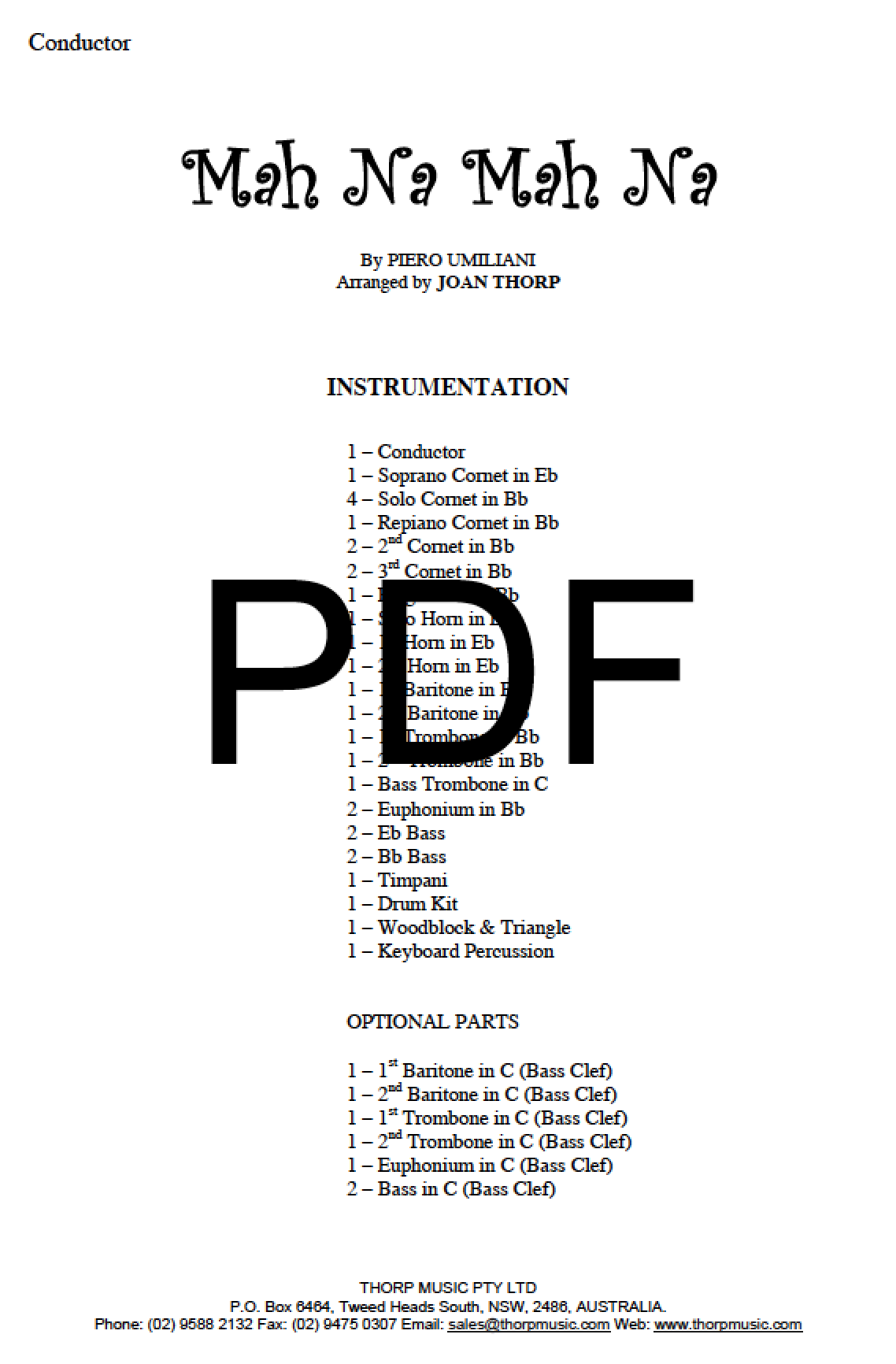 Mah Na Mah Na - PDF