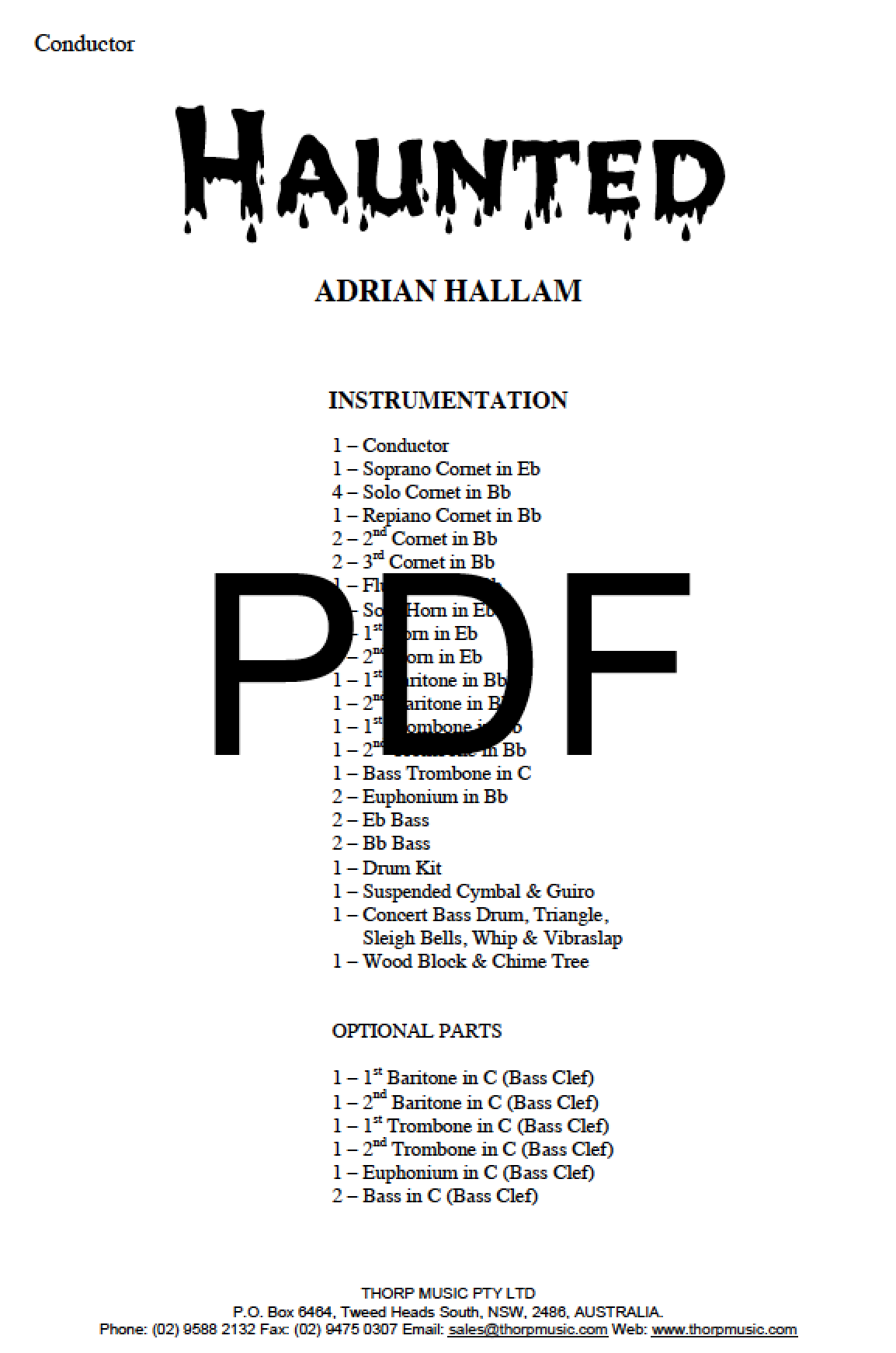 Haunted - PDF