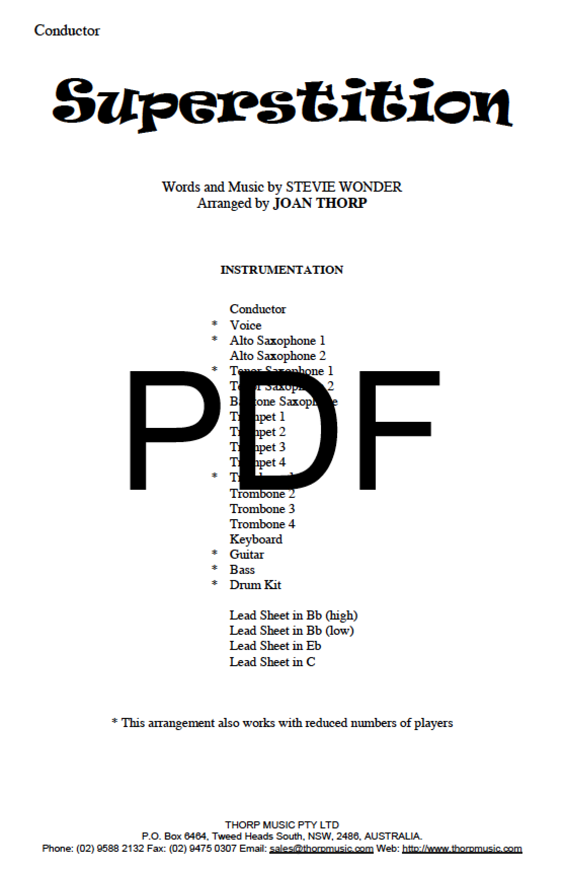 Superstition - PDF