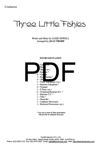 Three Little Fishies - PDF