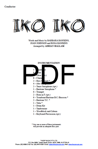 Iko Iko - PDF