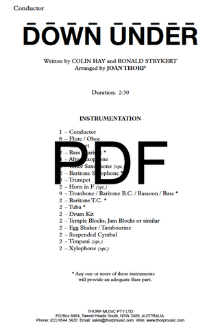 Down Under - PDF